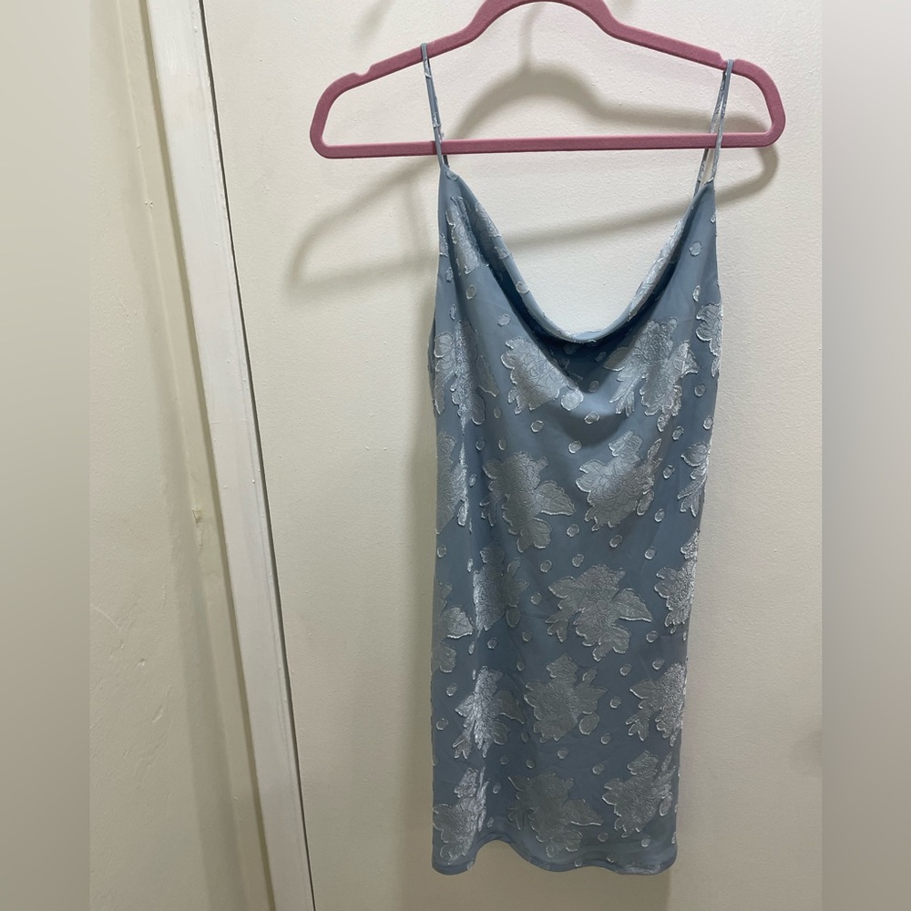Hello Molly blue mini dress. Worn once!